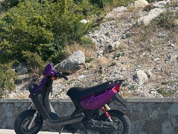 2005 Yamaha BWs, пурпурный, 90000 рублей - вид 6
