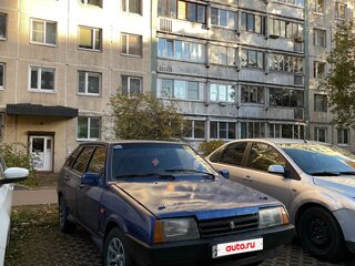 1999 Lada (ВАЗ) 2109, синий, 90000 рублей, вид 2