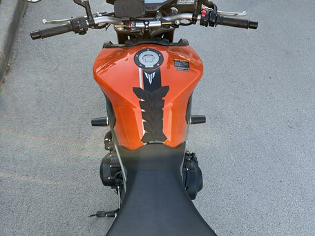 2014 Yamaha MT-09 (FZ-09), оранжевый, 635000 рублей, вид 5