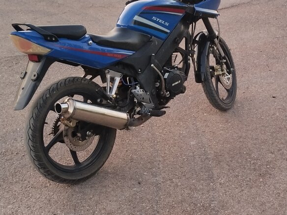 2014 Stels SB 200, синий, 75000 рублей