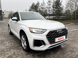 2021 Audi Q5 45 TFSI II (FY) Рестайлинг, белый, 3500000 рублей, вид 5