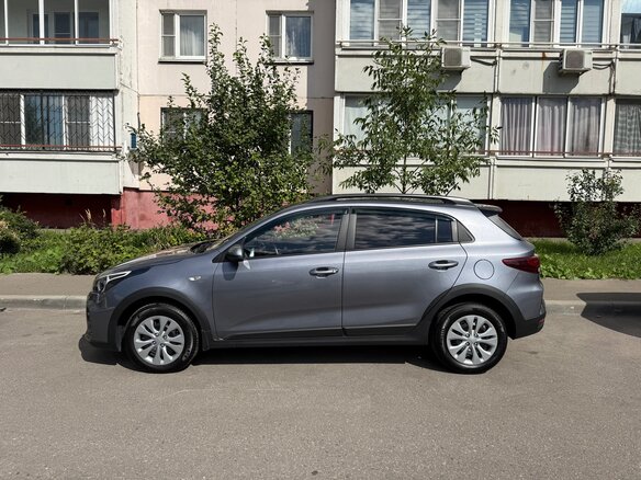 2021 Kia Rio X IV Рестайлинг, серый, 1300000 рублей - вид 11