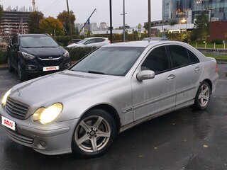 2004 Mercedes-Benz C-Класс 180 II (W203) Рестайлинг, серый, 1000000 рублей, вид 2