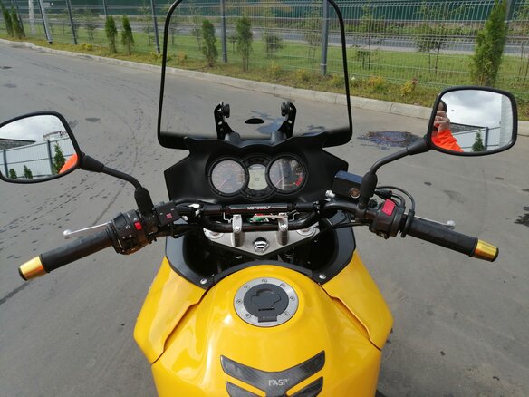 2008 Suzuki V-Strom DL 650, жёлтый - вид 12