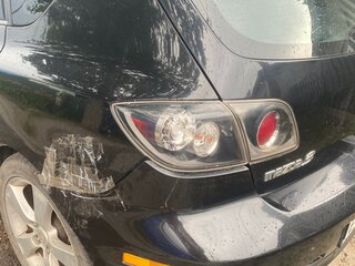 2006 Mazda 3 I (BK) Рестайлинг, чёрный, 430000 рублей, вид 3