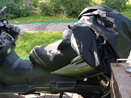2008 Suzuki Burgman (SkyWave) 650, серебристый, 490000 рублей, вид 2