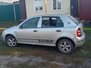 2001 Skoda Fabia I, серебристый, 120000 рублей, вид 3