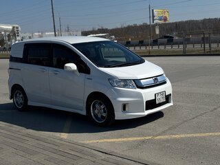 2014 Honda Freed I Рестайлинг 2, белый, 1100000 рублей, вид 4