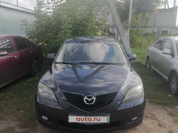 2007 Mazda 3 I (BK) Рестайлинг, серый, 650000 рублей