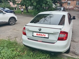 2014 Skoda Rapid I, белый, 550000 рублей, вид 4