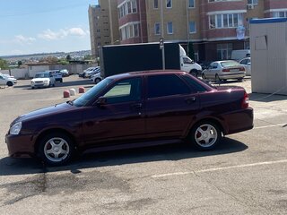2009 Lada (ВАЗ) Priora I, пурпурный, 520000 рублей, вид 5