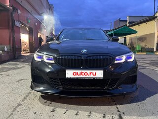 2019 BMW 3 серии 330i xDrive VII (G2x), чёрный, 3500000 рублей, вид 4