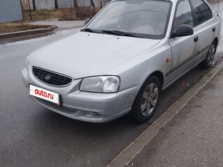 2011 Hyundai Accent ТагАЗ II, серебристый, 305000 рублей, вид 1