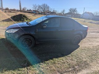 2008 Ford Focus II Рестайлинг, синий, 480000 рублей, вид 2