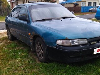 1992 Mazda 626 IV (GE), синий, 35000 рублей, вид 1