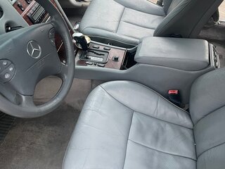 1996 Mercedes-Benz E-Класс 320 II (W210, S210), чёрный, 450000 рублей, вид 4