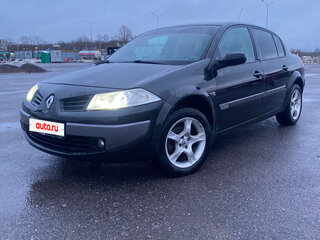 2006 Renault Megane II Рестайлинг, чёрный, 300000 рублей, вид 1