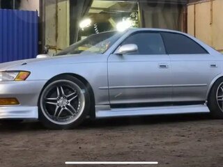 1996 Toyota Mark II VII (X90), серебристый, 1299000 рублей, вид 2