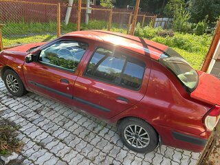 2006 Renault Symbol I Рестайлинг, красный, 350000 рублей, вид 3