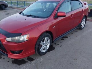 2008 Mitsubishi Lancer X, красный, 750000 рублей, вид 1