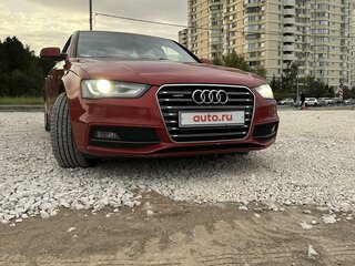 2012 Audi A4 IV (B8) Рестайлинг, красный, 1299000 рублей, вид 2