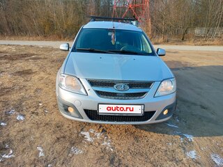 2014 Lada (ВАЗ) Largus I, серебристый, 980000 рублей, вид 3