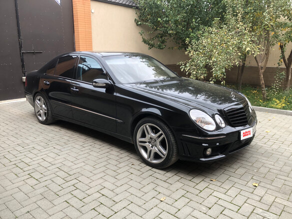 2004 Mercedes-Benz E-Класс 200 III (W211, S211), чёрный, 1150000 рублей - вид 8