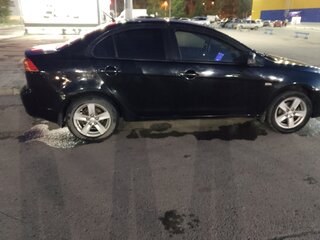 2008 Mitsubishi Lancer X, чёрный, 550000 рублей, вид 2
