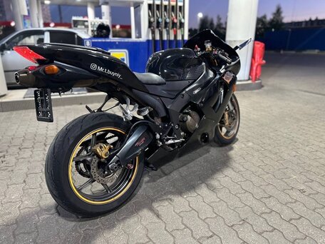2005 Kawasaki ZX-6 Ninja, чёрный, 500000 рублей, вид 4
