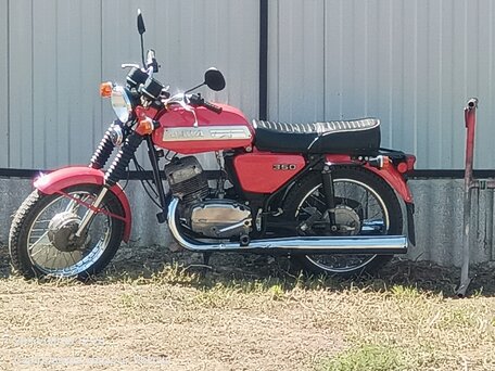 1982 Jawa 350/634, красный, 350000 рублей, вид 2