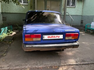 2005 Lada (ВАЗ) 2107, синий, 150000 рублей, вид 3