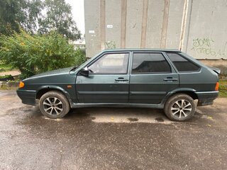 2011 Lada (ВАЗ) 2114, зелёный, 180000 рублей, вид 3