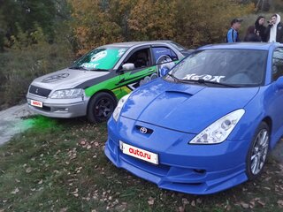 2001 Toyota Celica VII (T230), синий, 750000 рублей, вид 2
