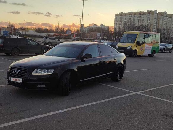 2010 Audi A6 III (C6) Рестайлинг, чёрный, 1000000 рублей