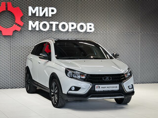 2020 Lada (ВАЗ) Vesta SW Cross I, белый, 1220000 рублей, вид 3