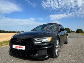 2022 Audi A6 45 TFSI V (C8), чёрный, 4650000 рублей, вид 4
