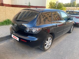 2007 Mazda 3 I (BK) Рестайлинг, чёрный, 600000 рублей, вид 5
