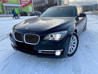 2009 BMW 7 серии Long 740Li V (F01/F02/F04), чёрный, 1333333 рублей, вид 1