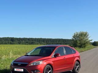 2008 Ford Focus II Рестайлинг, красный, 599000 рублей, вид 1