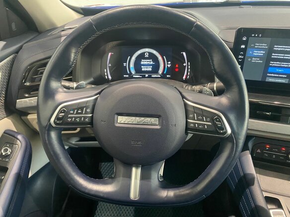 2022 Haval F7x I Рестайлинг, синий - вид 23