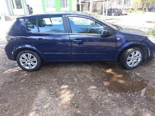 2008 Opel Astra H Рестайлинг, синий, 385000 рублей, вид 2