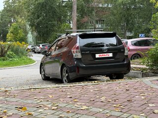 2016 Toyota Prius Alpha I (ZVW40/41) Рестайлинг, серый, 1700000 рублей, вид 4