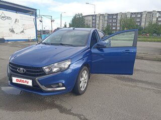 2019 Lada (ВАЗ) Vesta I, синий, 1100000 рублей, вид 1