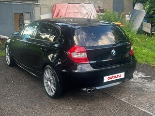 2007 BMW 1 серии 130i I (E81/E82/E87/E88), чёрный, 1750000 рублей, вид 4