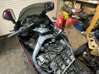 2003 Kawasaki ZZR 1100, красный, 375000 рублей, вид 5