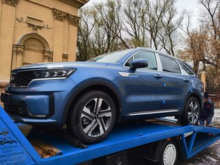 2022 Kia Sorento IV, синий, 5400000 рублей, вид 1