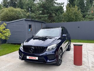 2017 Mercedes-Benz GLE 350 d I (W166), синий, 4000000 рублей, вид 1