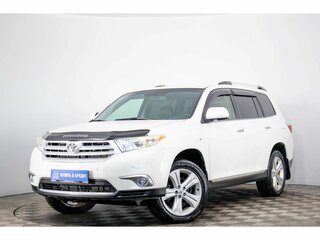 2011 Toyota Highlander II (XU40) Рестайлинг, белый, 1909000 рублей, вид 3