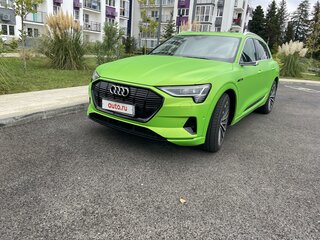 2019 Audi e-tron 50 I, зелёный, 4100000 рублей, вид 4