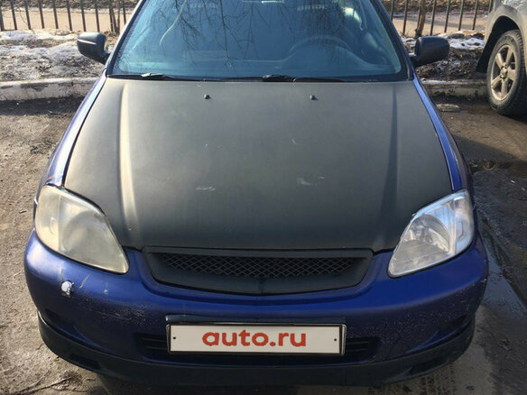 2000 Honda Civic VI Рестайлинг, синий